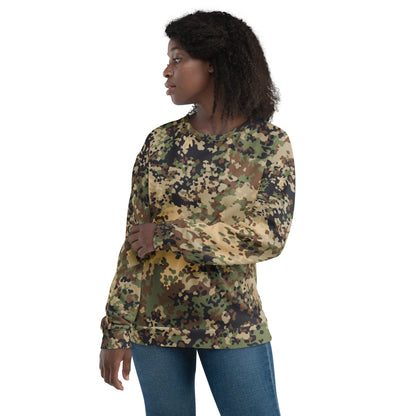 German Flecktarn Multi-terrain CAMO Unisex Sweatshirt - Sweatshirts