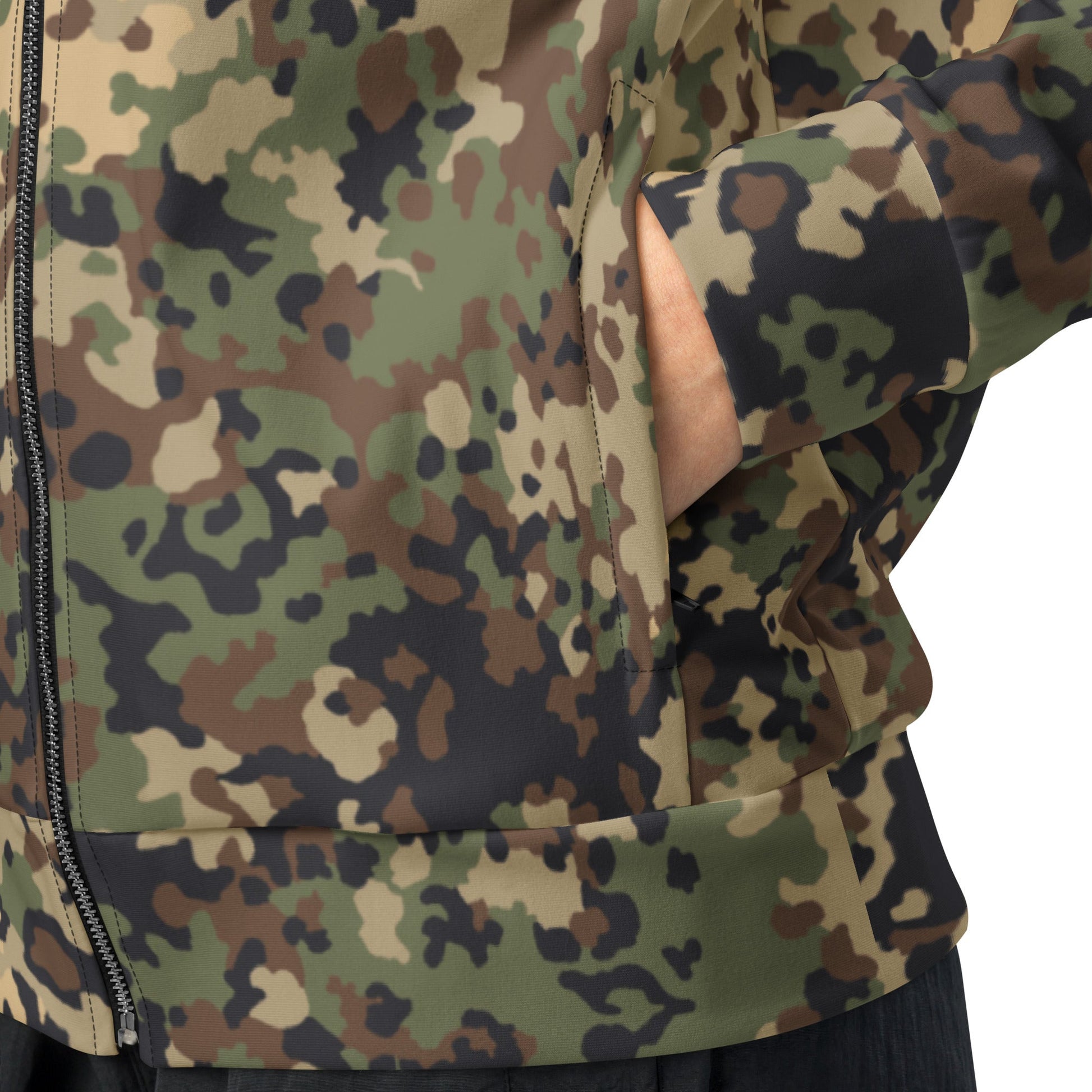 German Flecktarn Multi-terrain CAMO Unisex track jacket - Track Jackets