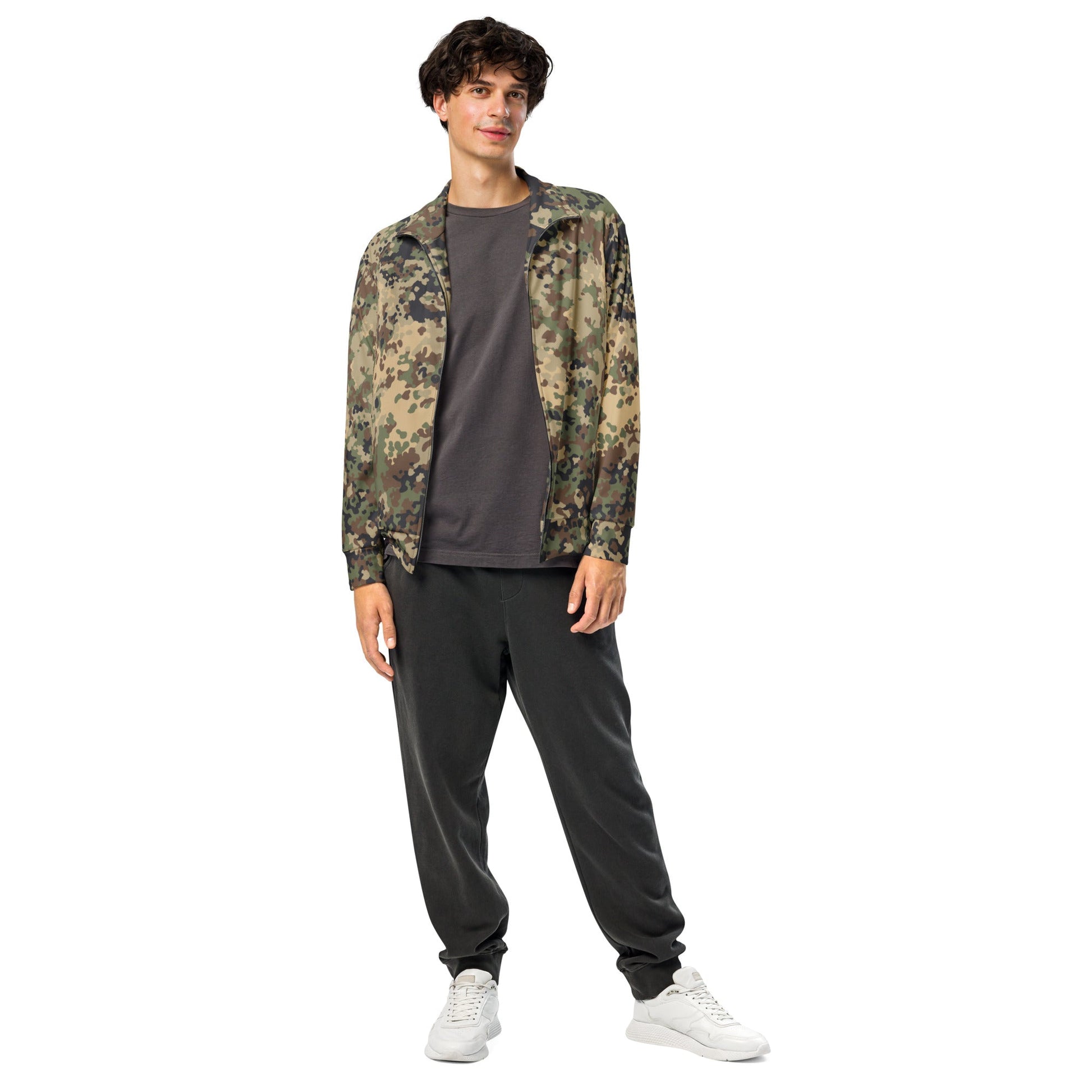 German Flecktarn Multi-terrain CAMO Unisex track jacket - Track Jackets