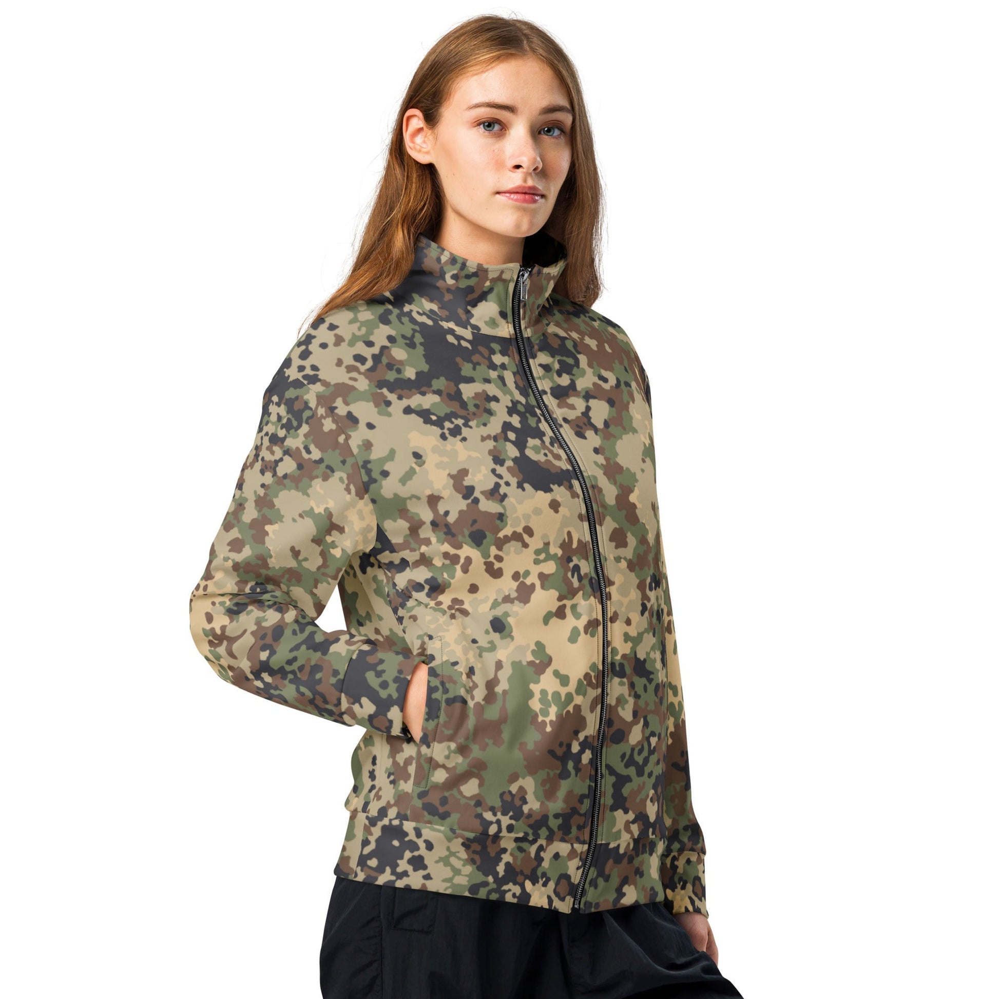German Flecktarn Multi-terrain CAMO Unisex track jacket - Track Jackets
