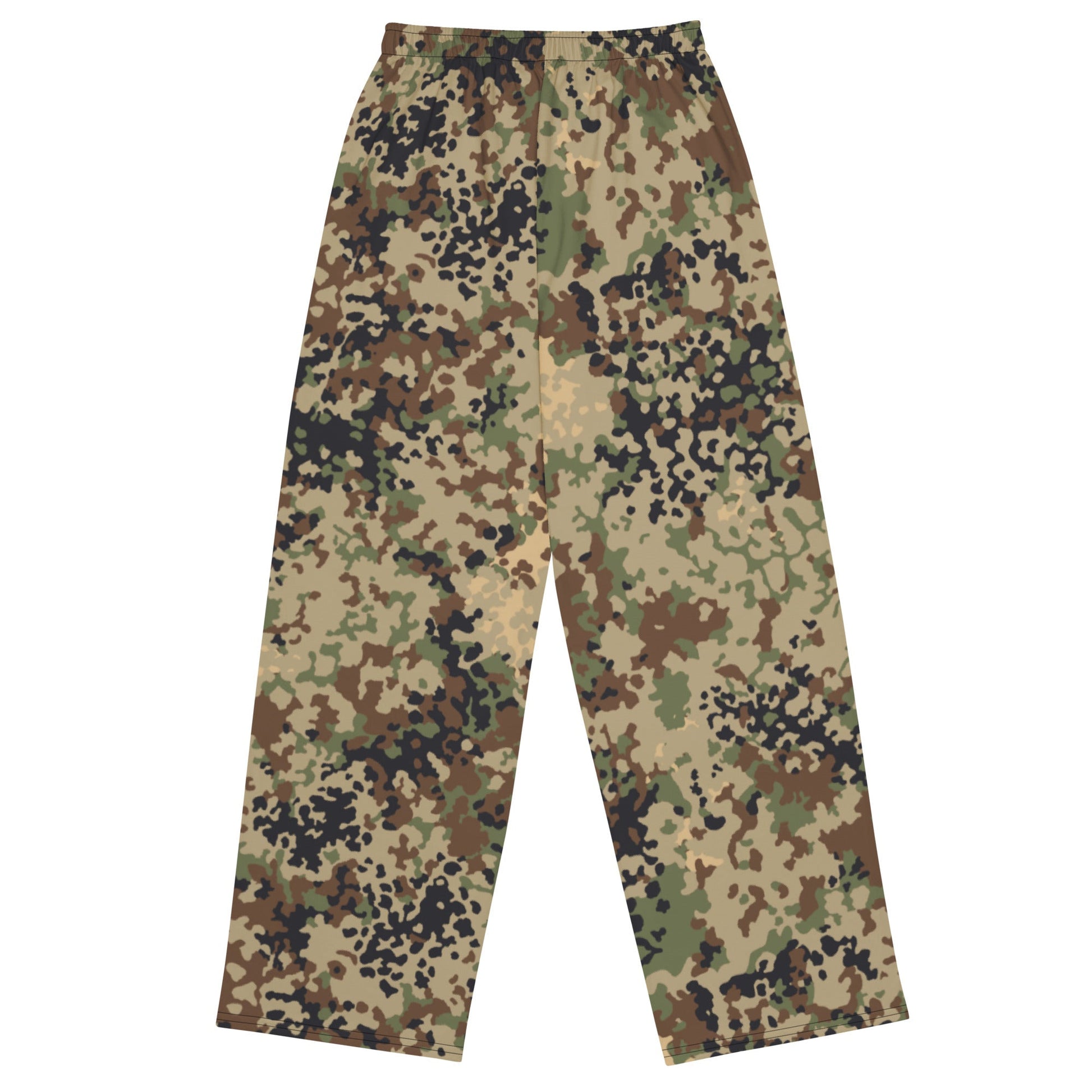 German Flecktarn Multi-terrain CAMO unisex wide-leg pants - Wide-leg Pants