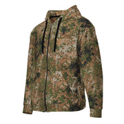 Flecktarn Bundeswehr Multi-Terrain CAMO Unisex Zip Hoodie