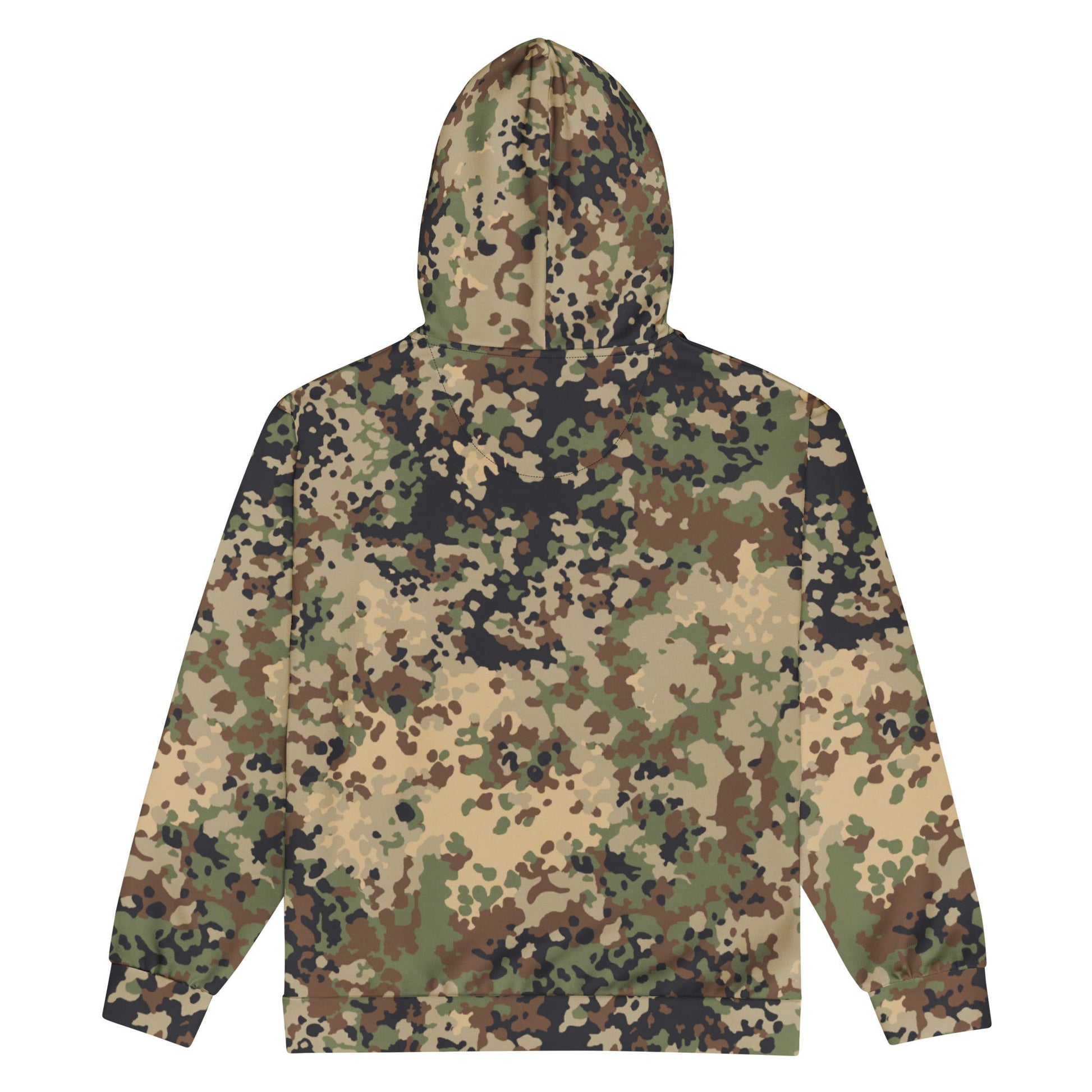 German Flecktarn Multi-terrain CAMO Unisex zip hoodie - Zip Hoodies