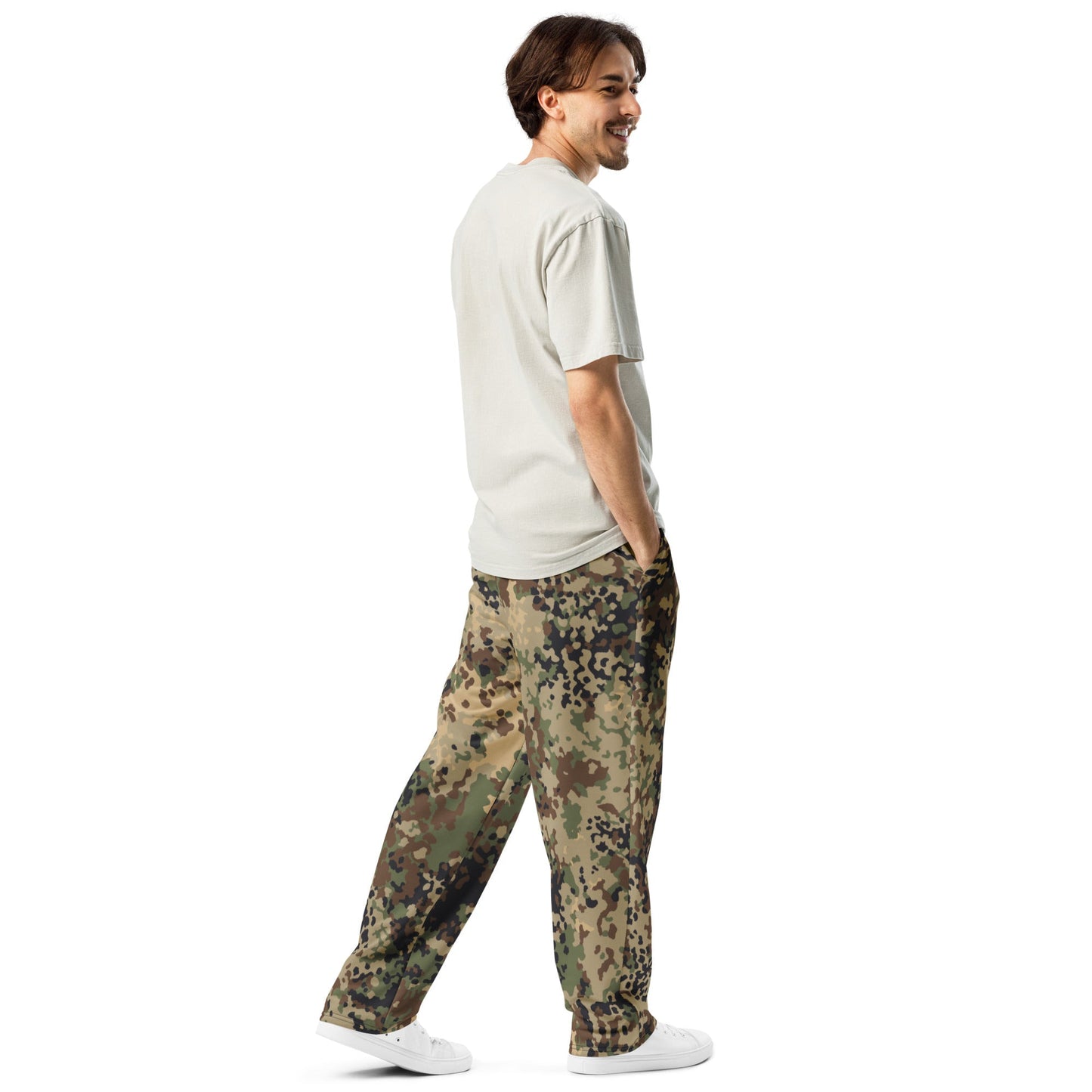 German Flecktarn Multi-terrain CAMO Wide-leg joggers - Joggers