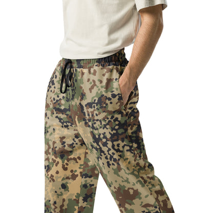 German Flecktarn Multi-terrain CAMO Wide-leg joggers - Joggers