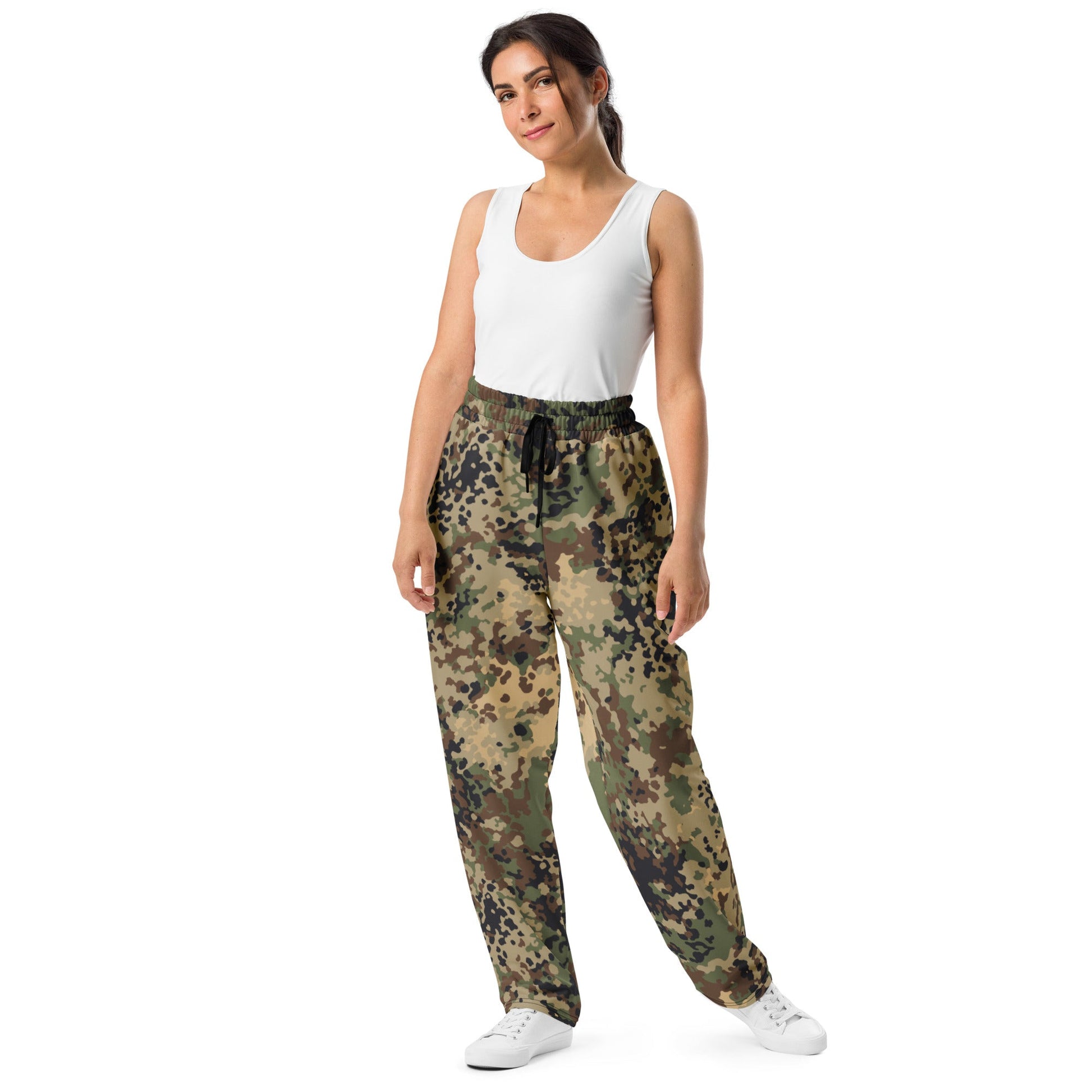 German Flecktarn Multi-terrain CAMO Wide-leg joggers - Joggers