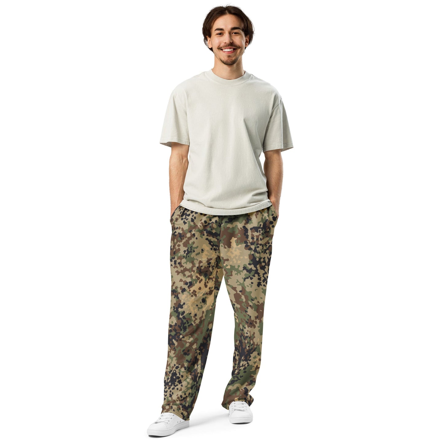 German Flecktarn Multi-terrain CAMO Wide-leg joggers - Joggers