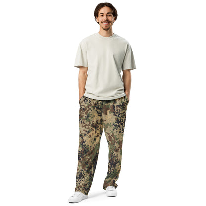 German Flecktarn Multi-terrain CAMO Wide-leg joggers - Joggers