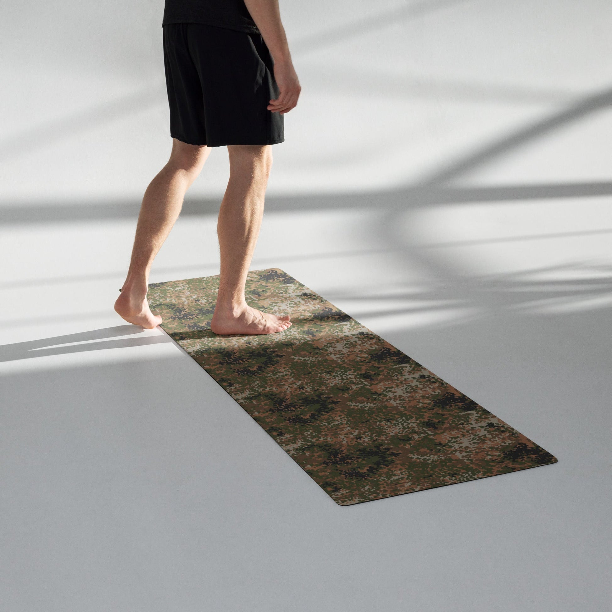 German Flecktarn Multi-terrain CAMO Yoga Mat