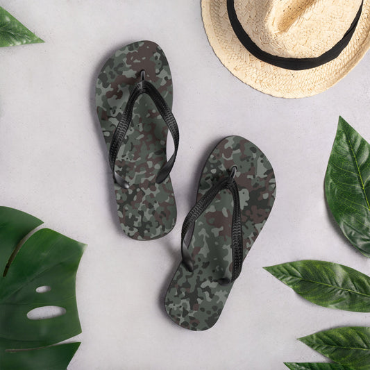 German Flecktarn Night Ops CAMO Flip-Flops