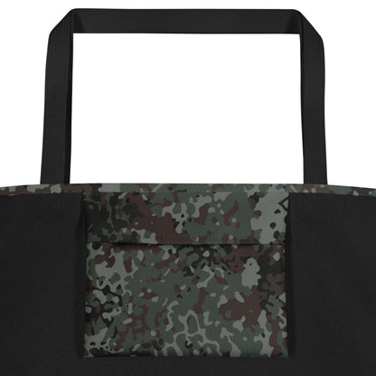 German Flecktarn Night Ops CAMO Large Tote Bag