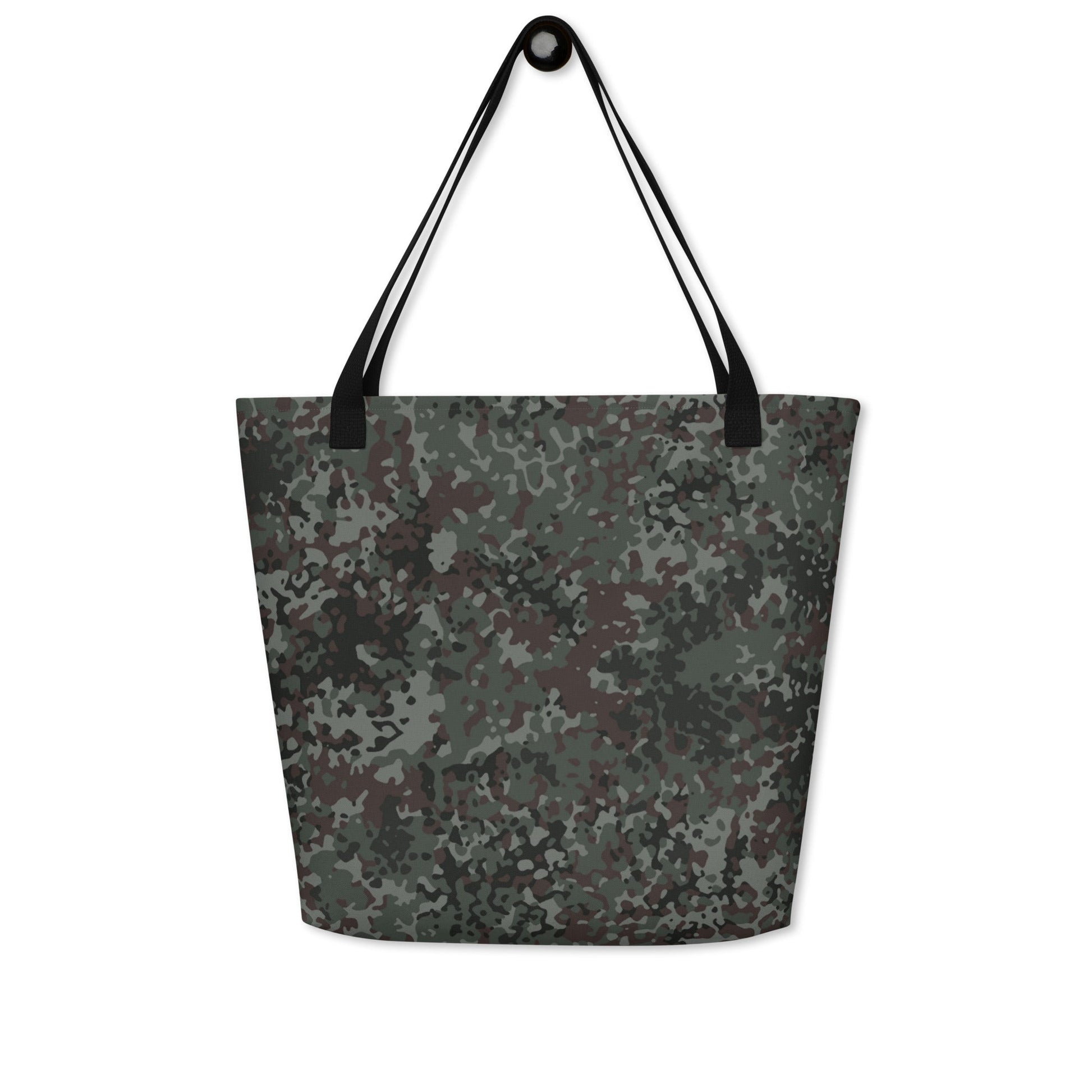 German Flecktarn Night Ops CAMO Large Tote Bag