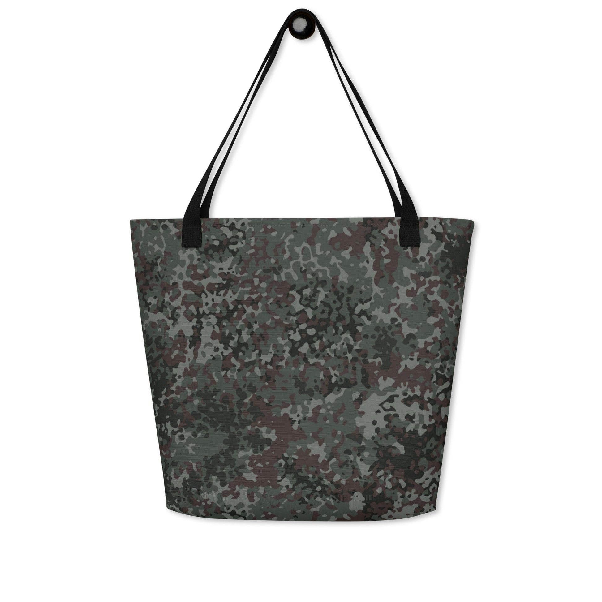 German Flecktarn Night Ops CAMO Large Tote Bag