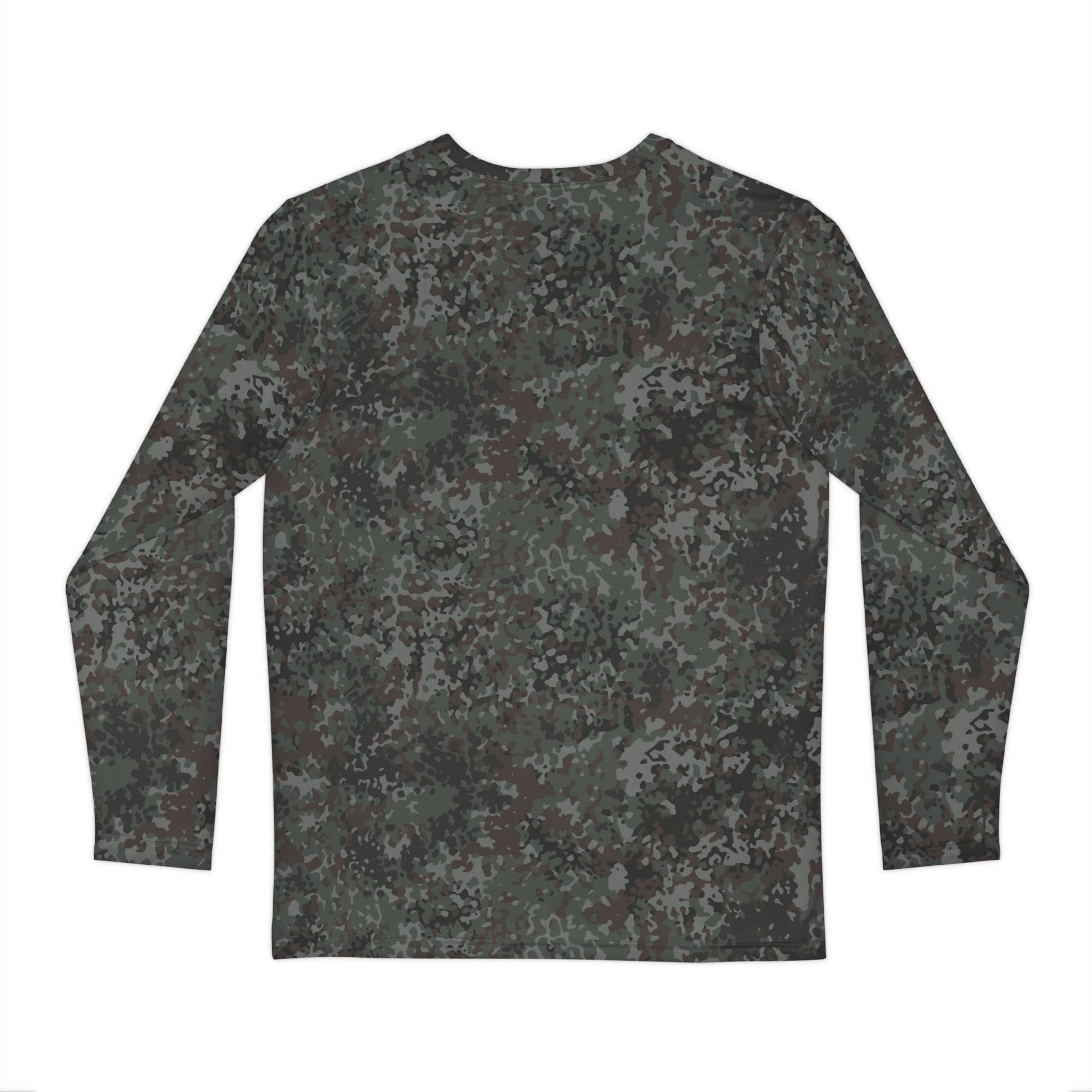 German Flecktarn Night Ops CAMO Unisex Long-Sleeve Shirt