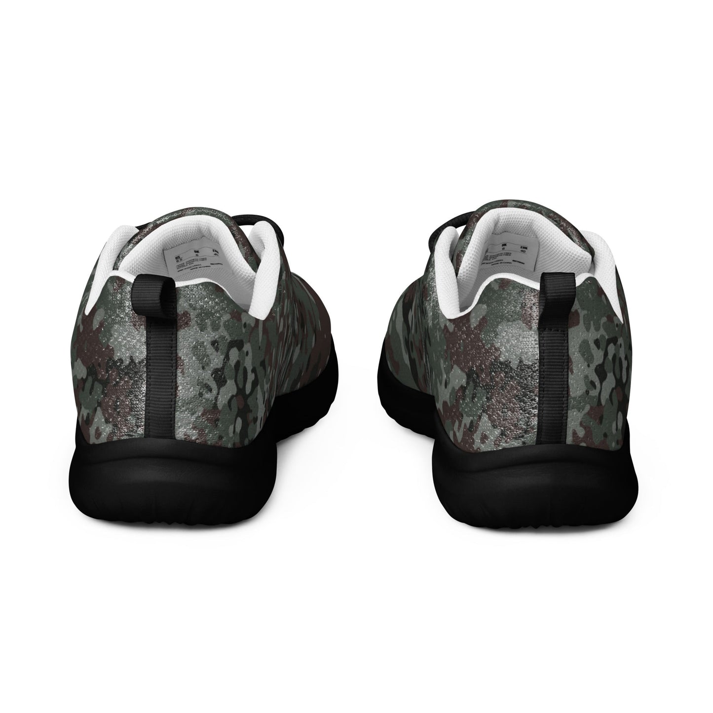 German Flecktarn Night Ops CAMO Mens Athletic Shoes