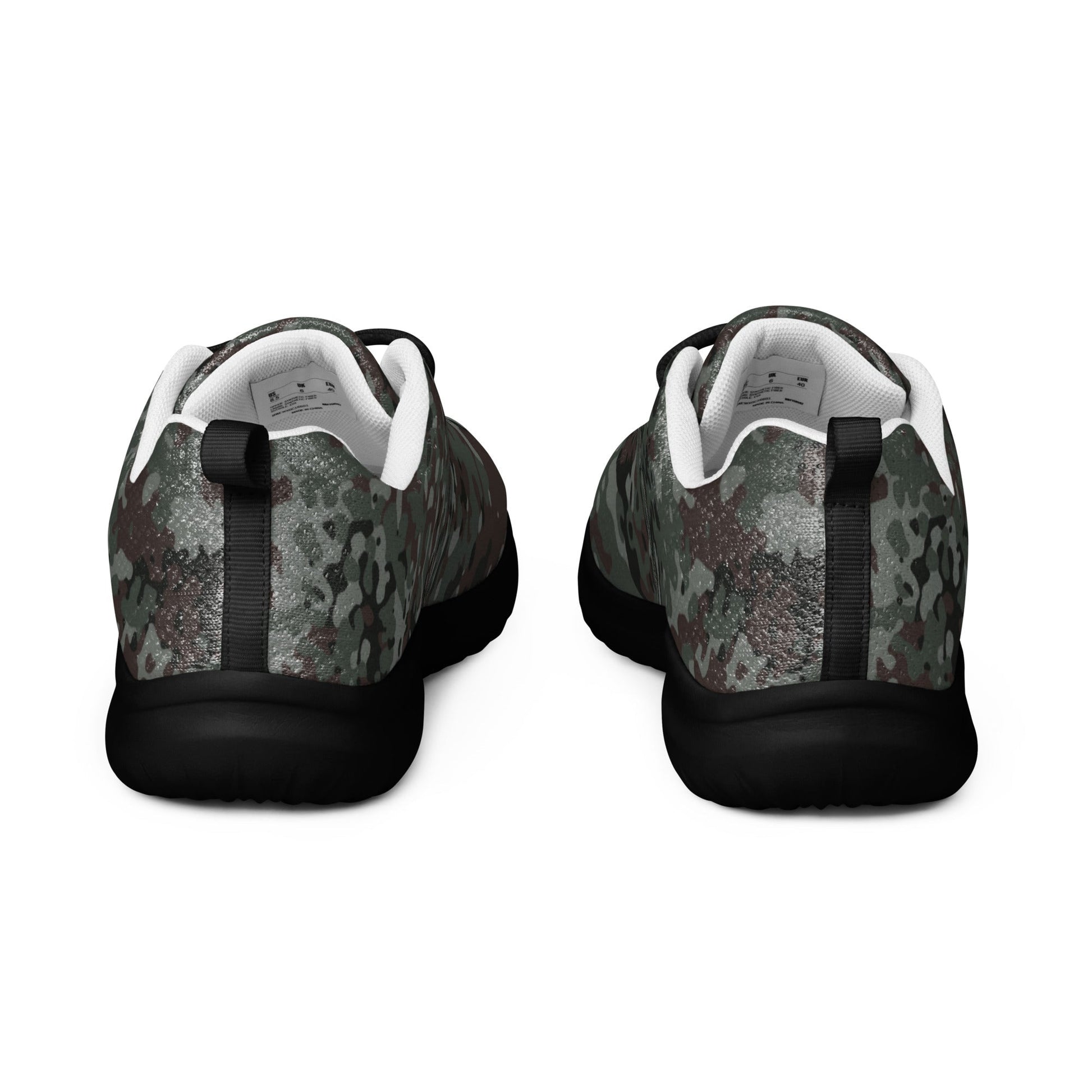 German Flecktarn Night Ops CAMO Mens Athletic Shoes