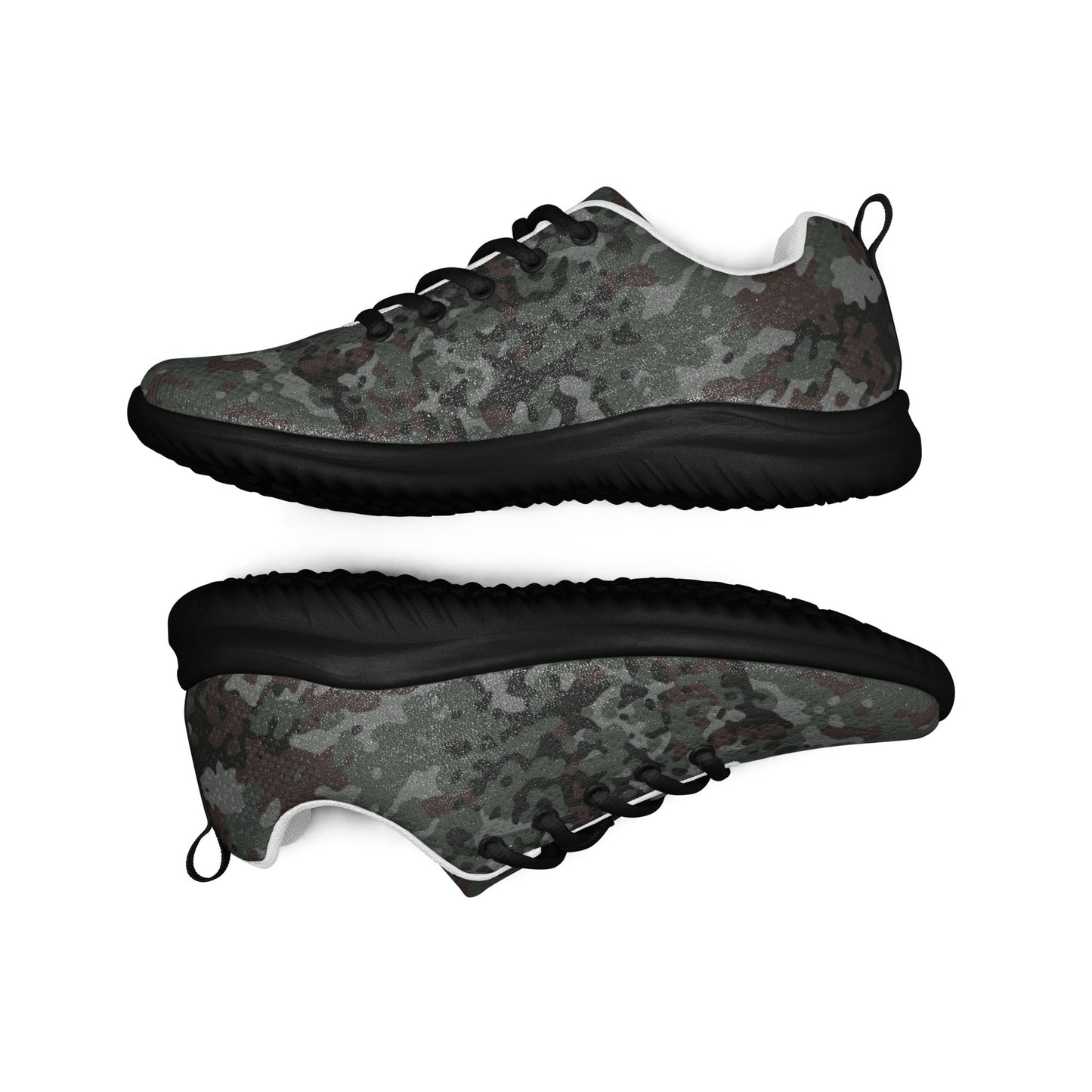 German Flecktarn Night Ops CAMO Mens Athletic Shoes