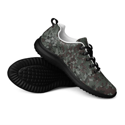 German Flecktarn Night Ops CAMO Mens Athletic Shoes - 5