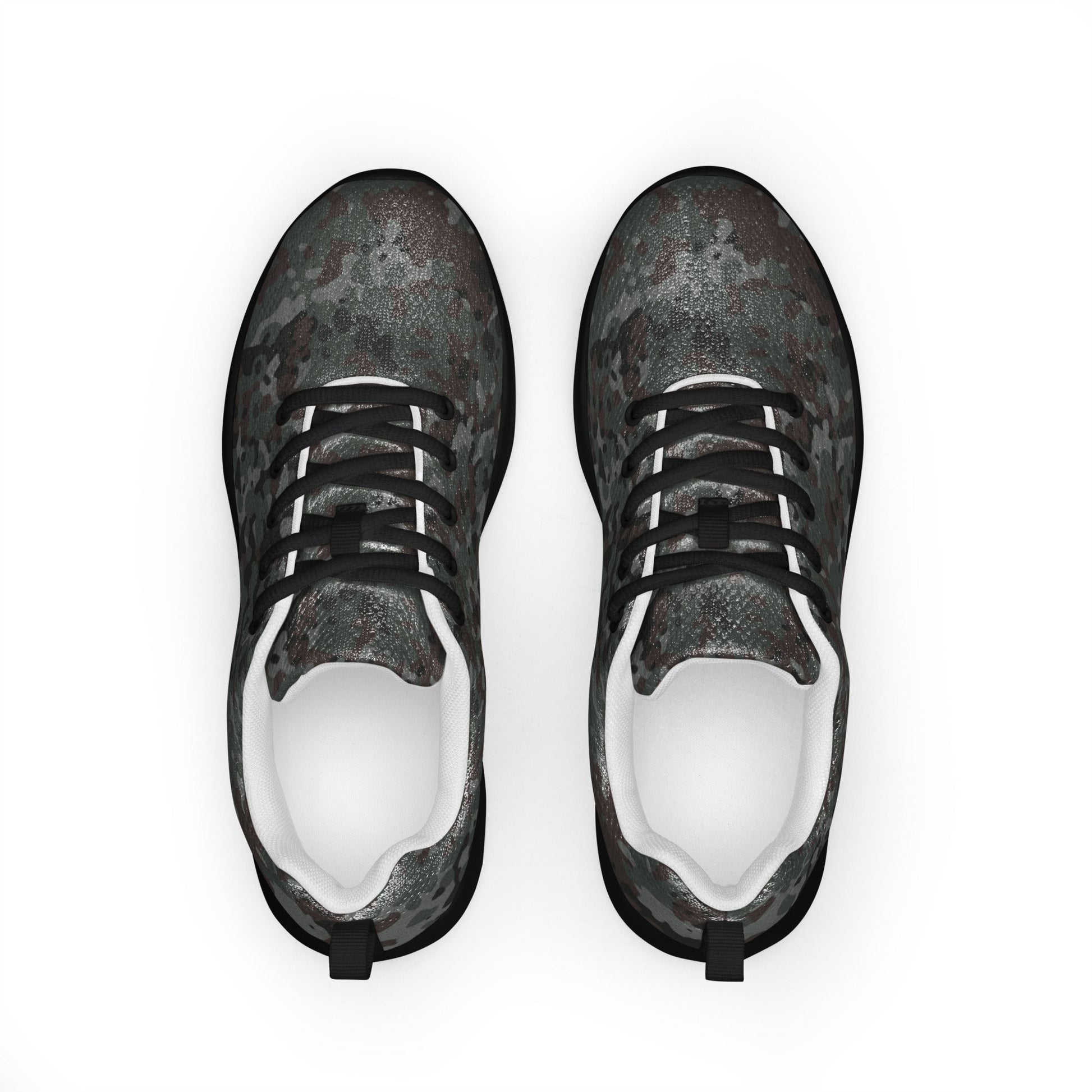German Flecktarn Night Ops CAMO Mens Athletic Shoes