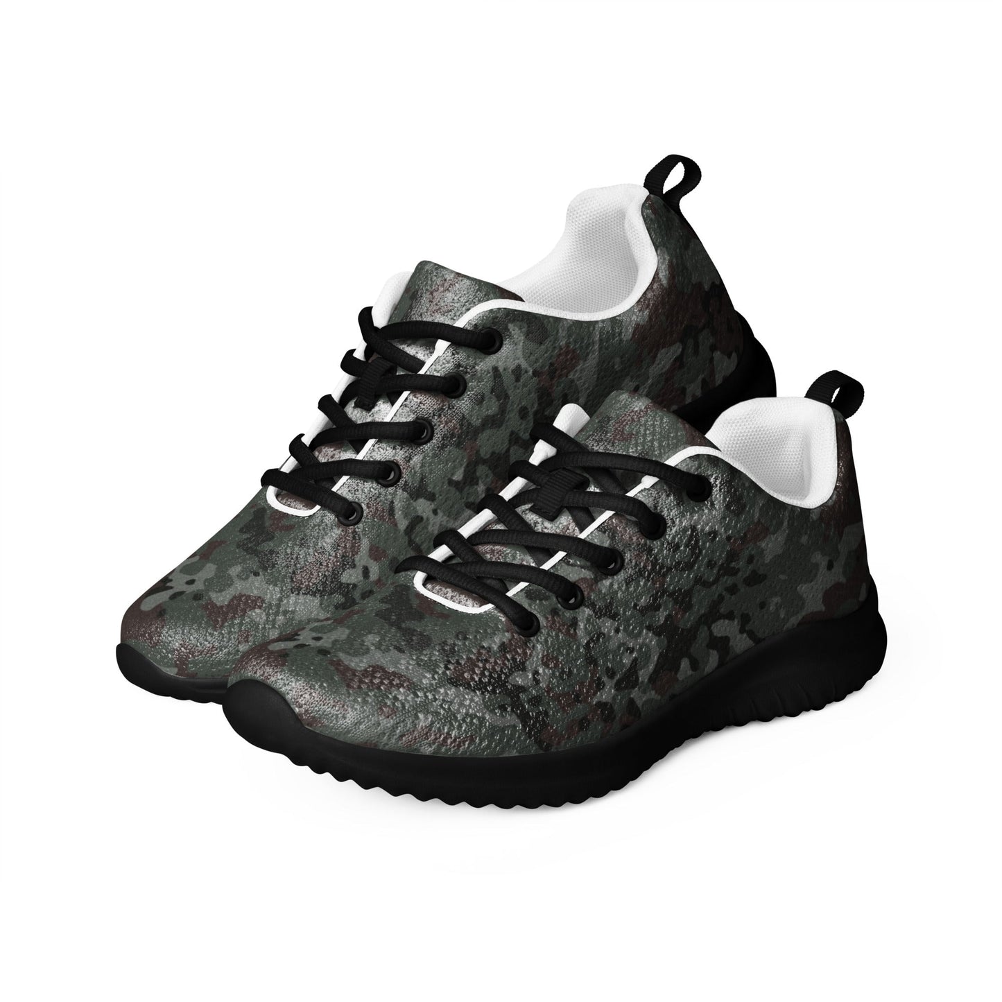 German Flecktarn Night Ops CAMO Mens Athletic Shoes