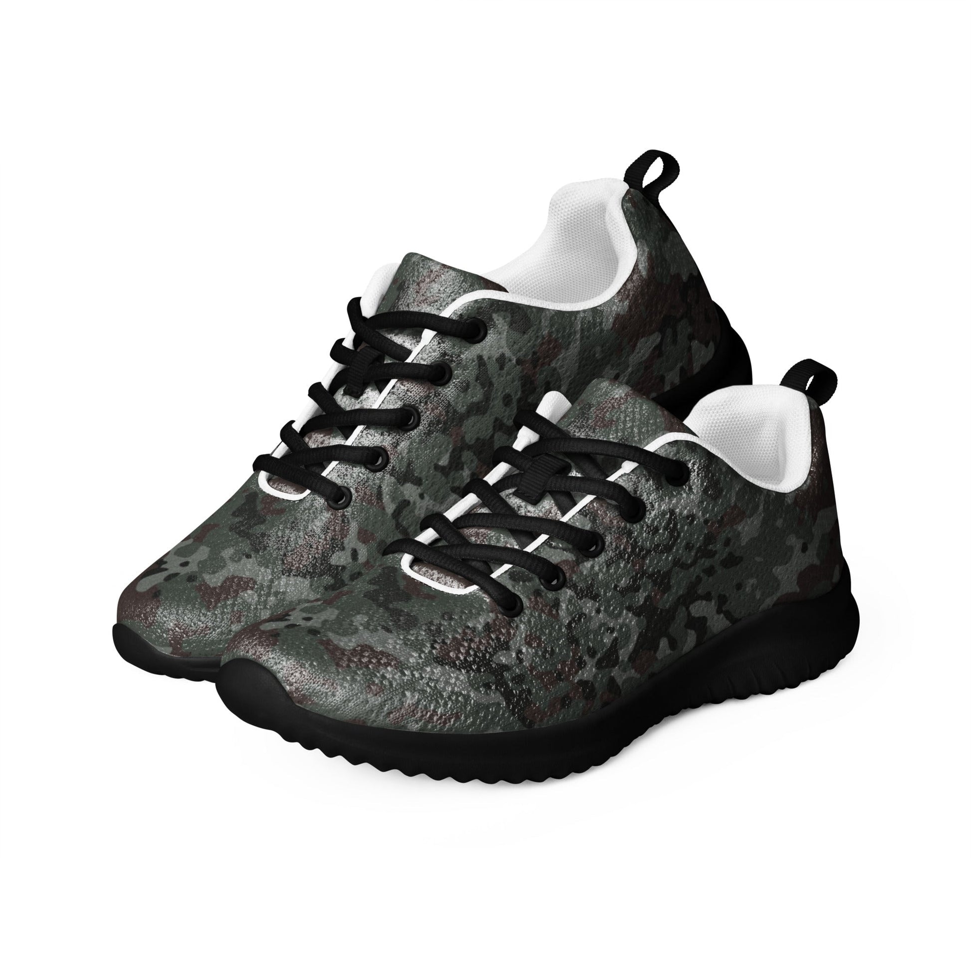 German Flecktarn Night Ops CAMO Mens Athletic Shoes