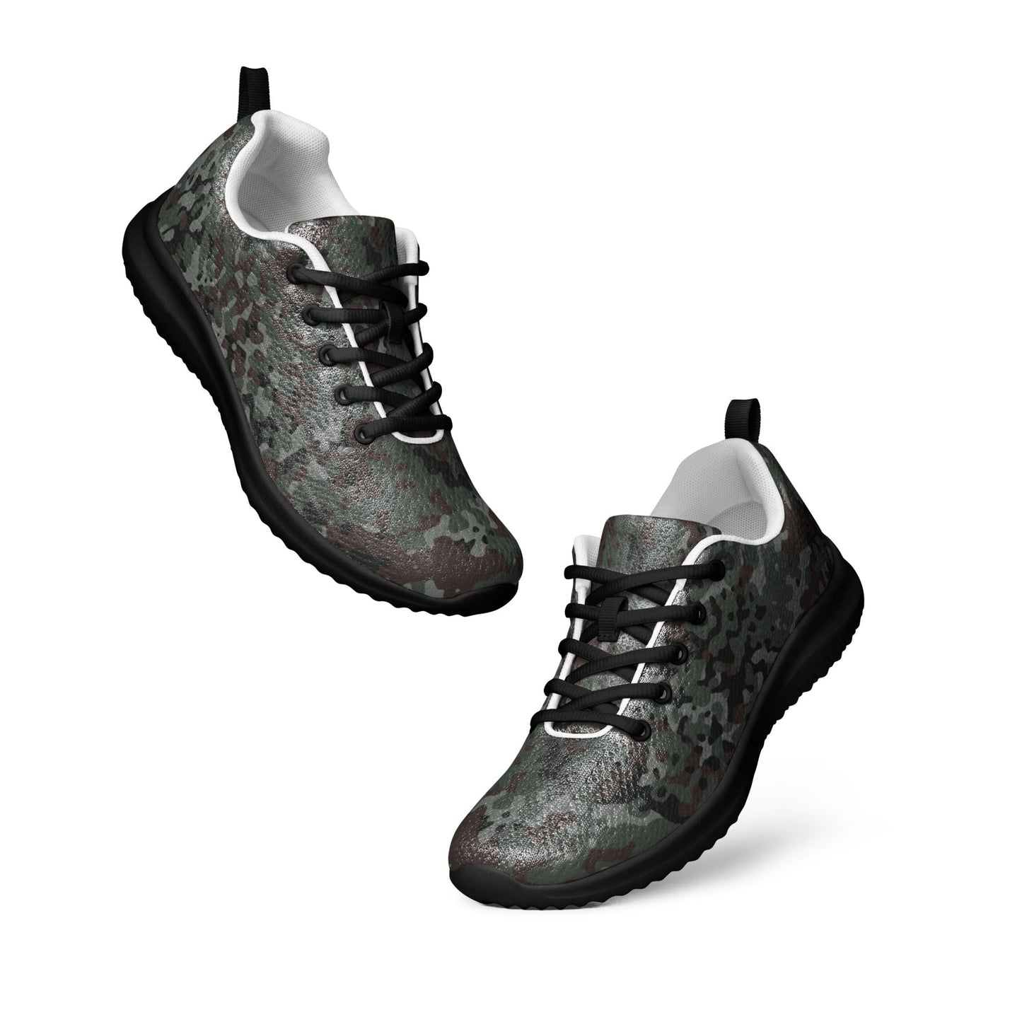 German Flecktarn Night Ops CAMO Mens Athletic Shoes