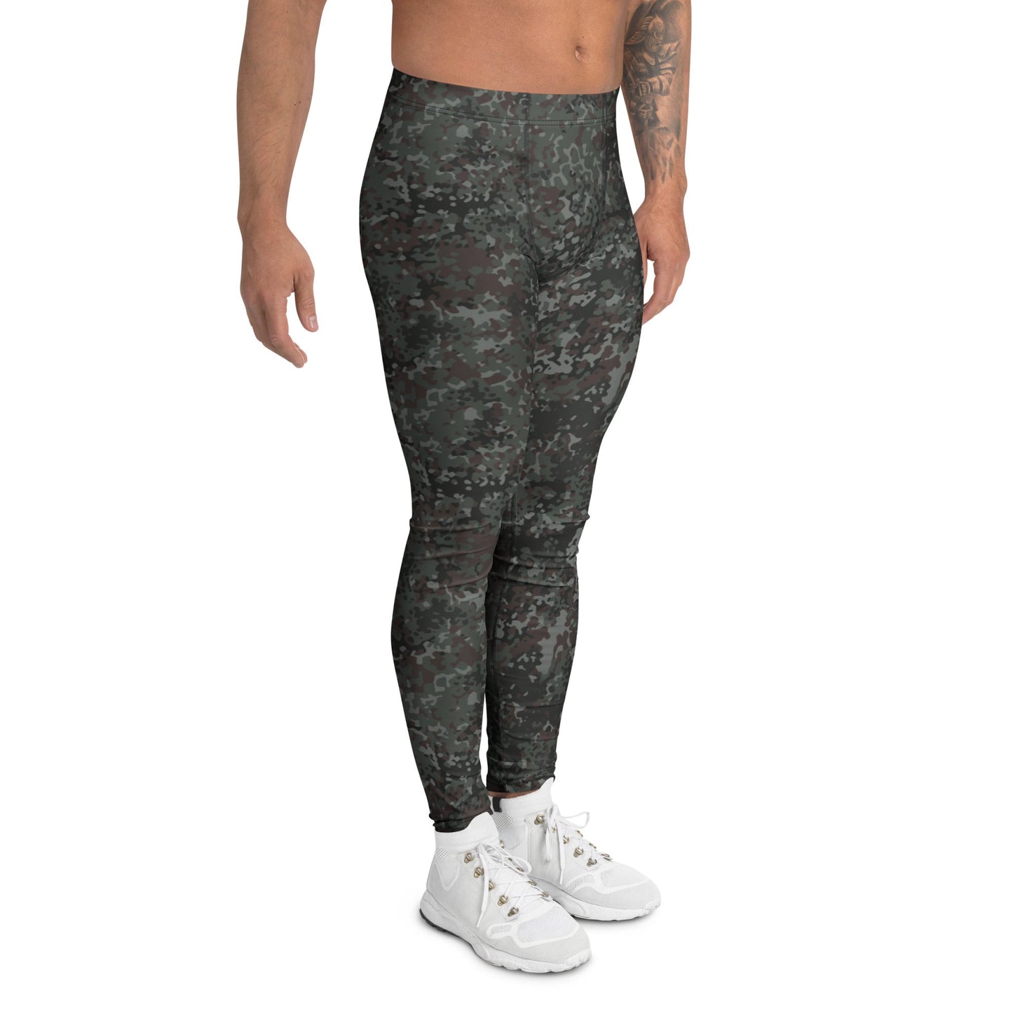 German Flecktarn Night Ops CAMO Mens Leggings