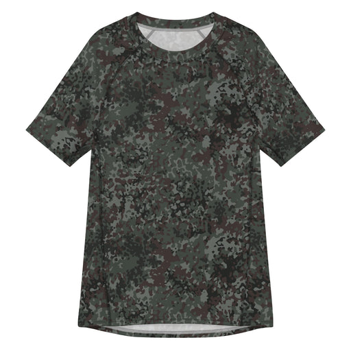 Flecktarn Bundeswehr Night Ops CAMO Mens Short-Sleeve Rash Guard - 2XS - SS