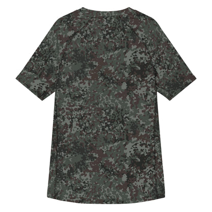 German Flecktarn Night Ops CAMO Mens Short-Sleeve Rash Guard
