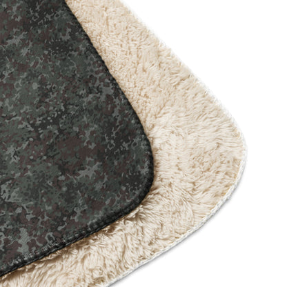 German Flecktarn Night Ops CAMO Sherpa Blanket