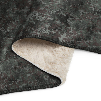 German Flecktarn Night Ops CAMO Sherpa Blanket