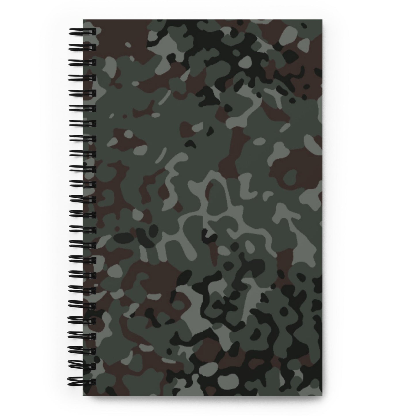 German Flecktarn Night Ops CAMO Spiral Notebook