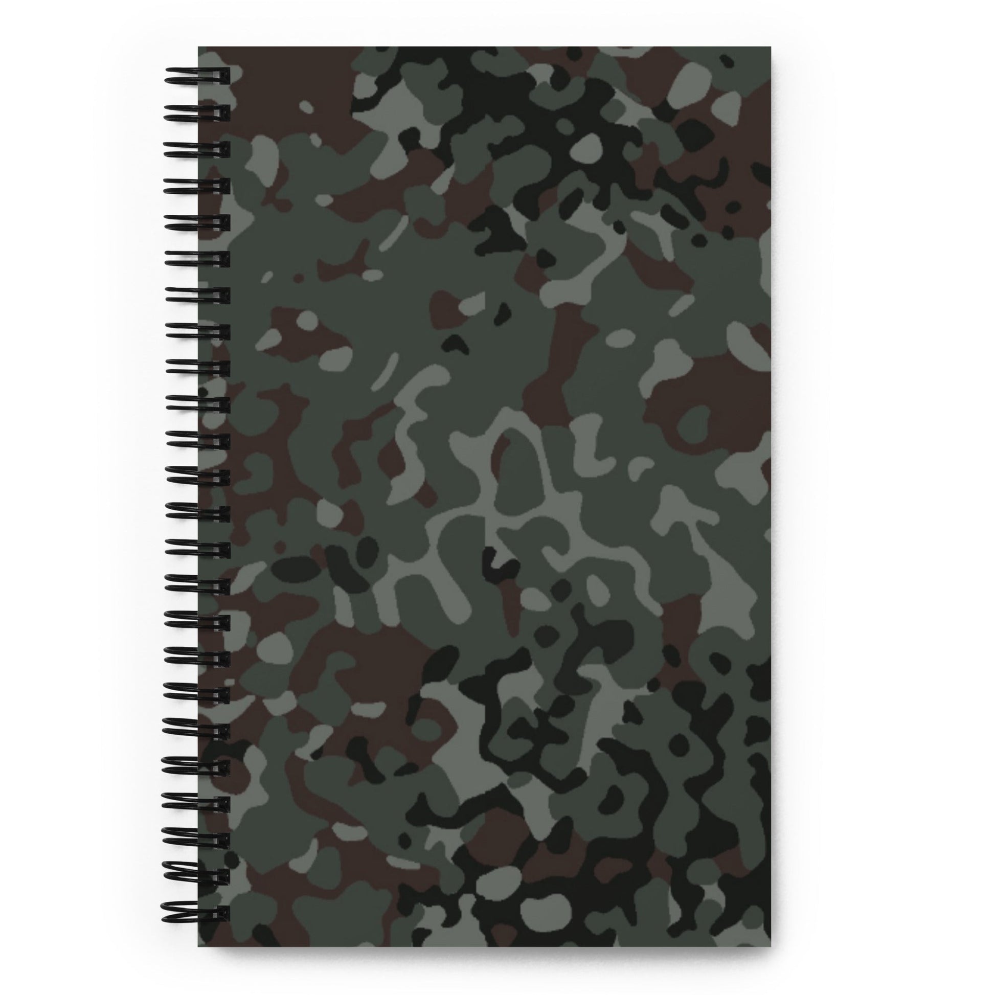 German Flecktarn Night Ops CAMO Spiral Notebook