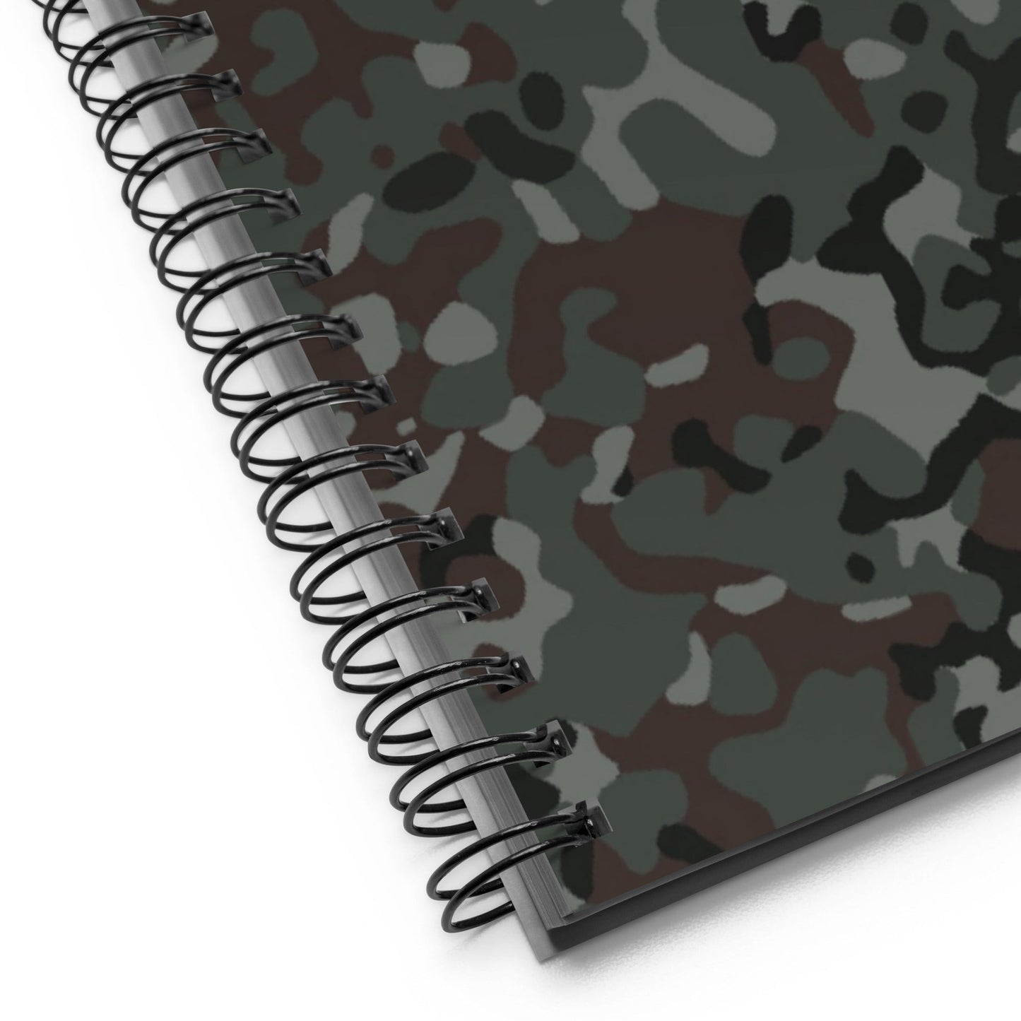 German Flecktarn Night Ops CAMO Spiral Notebook