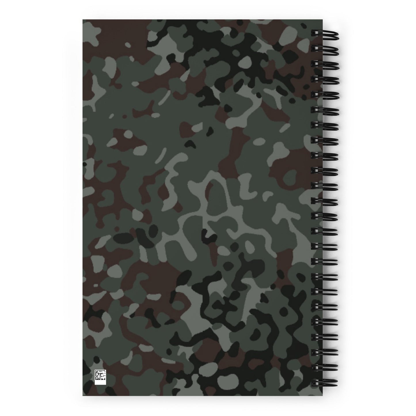 German Flecktarn Night Ops CAMO Spiral Notebook