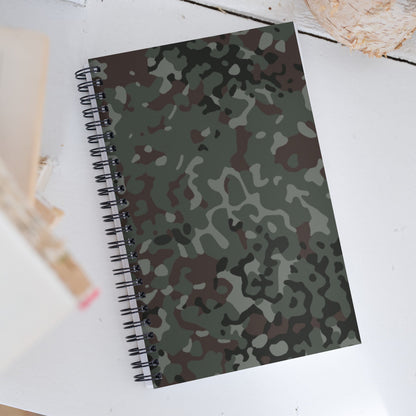 German Flecktarn Night Ops CAMO Spiral Notebook