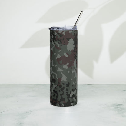 German Flecktarn Night Ops CAMO Stainless Steel Tumbler