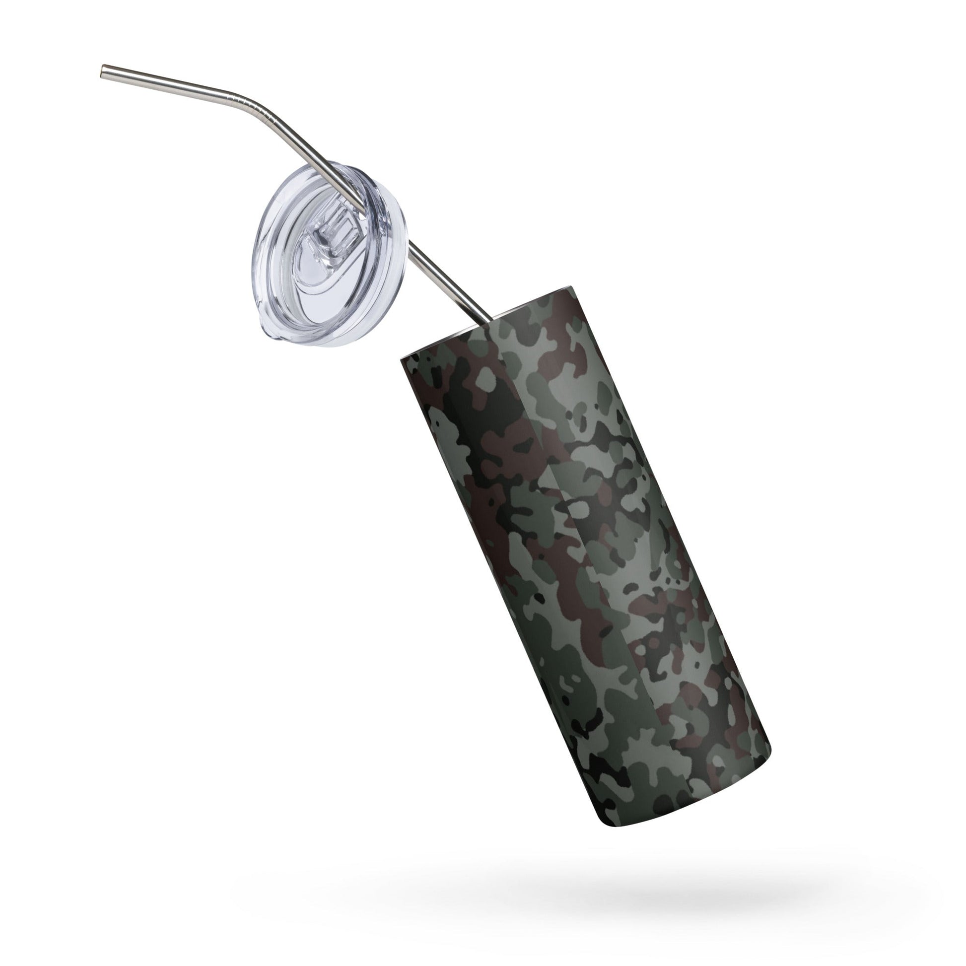 German Flecktarn Night Ops CAMO Stainless Steel Tumbler