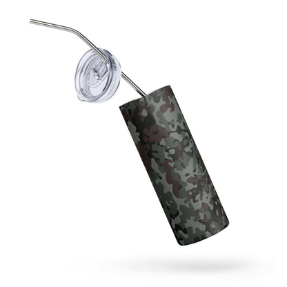 German Flecktarn Night Ops CAMO Stainless Steel Tumbler