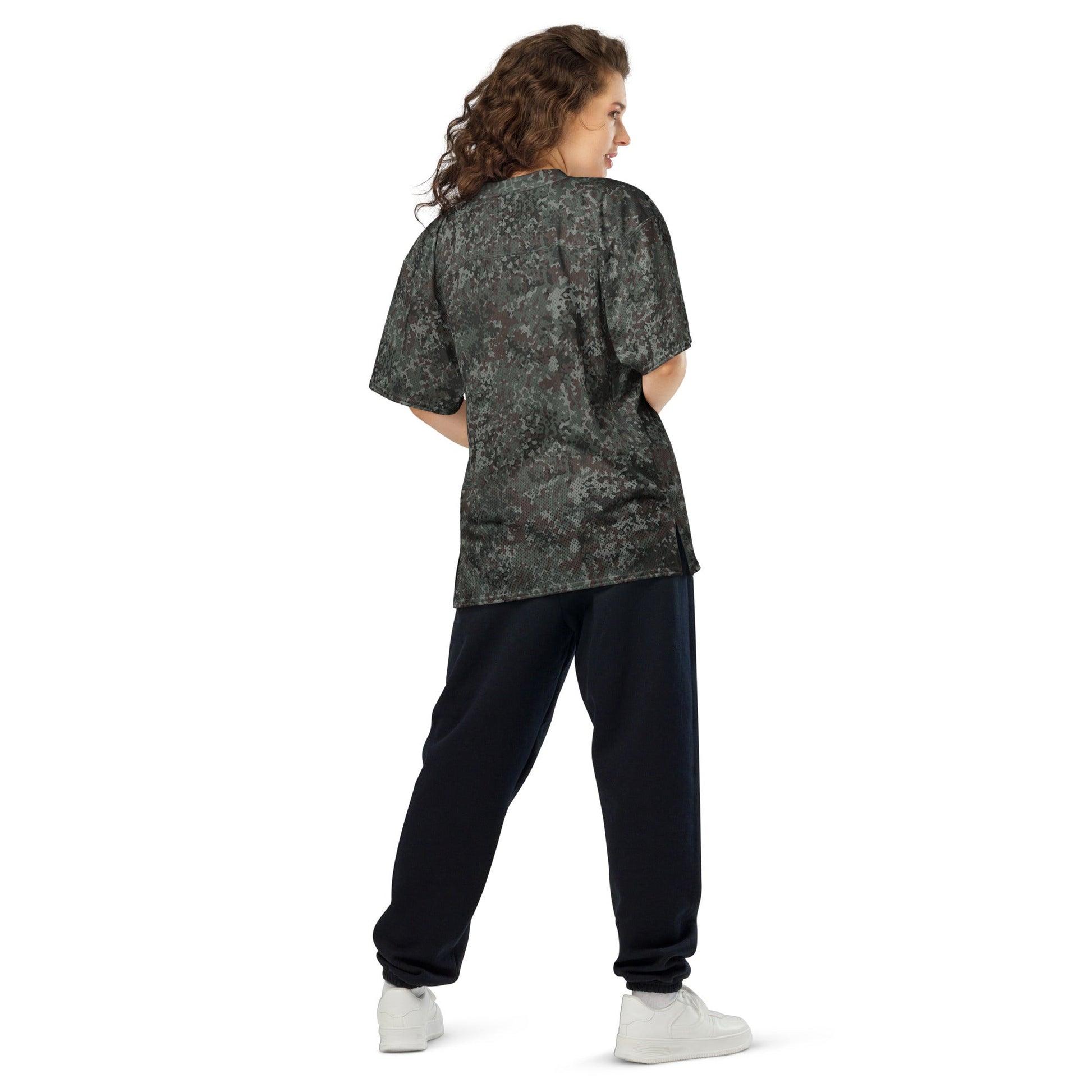 German Flecktarn Night Ops CAMO Unisex American Football Jersey