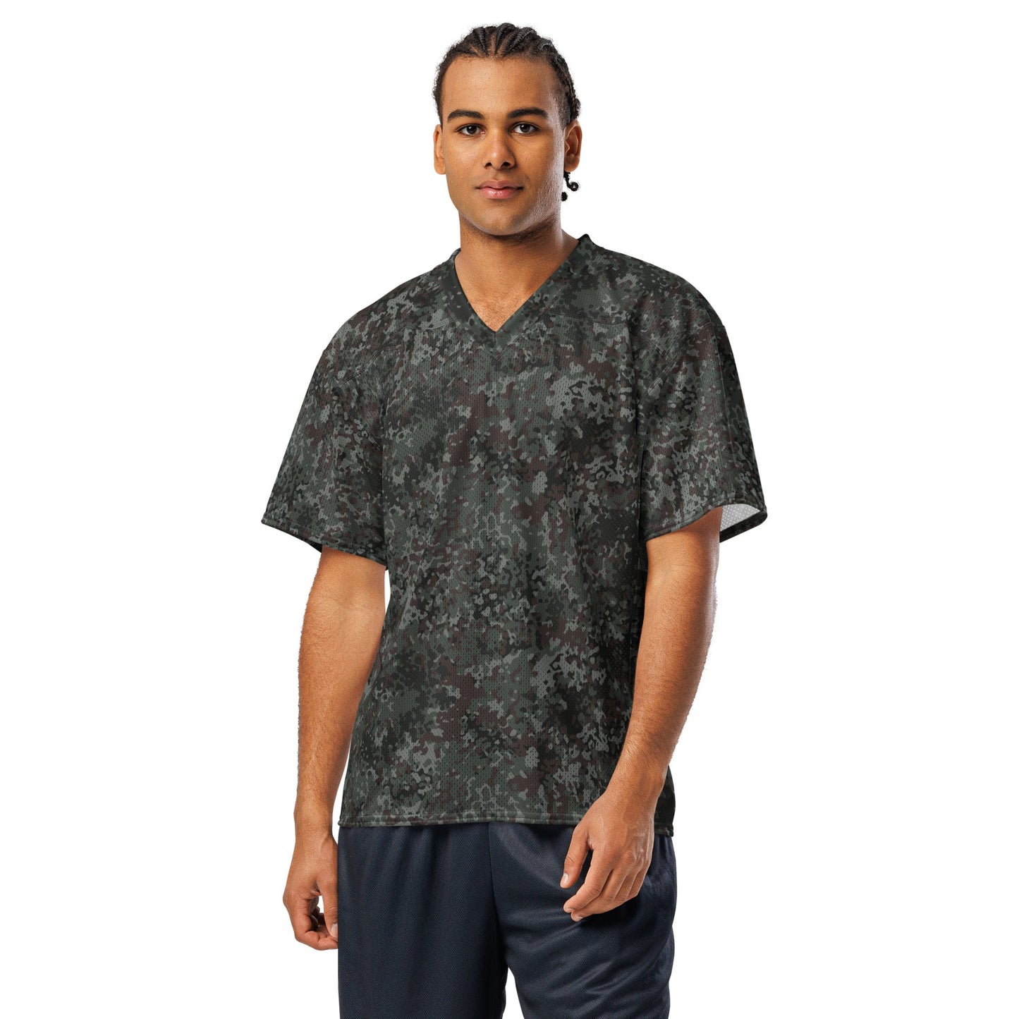 German Flecktarn Night Ops CAMO Unisex American Football Jersey
