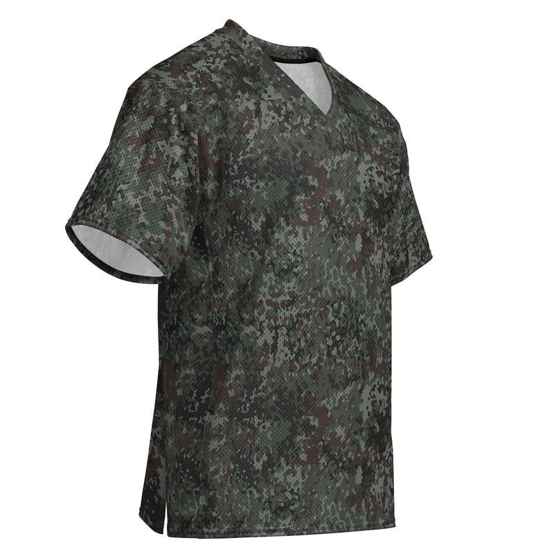 Flecktarn Bundeswehr Night Ops CAMO Unisex American Football Jersey