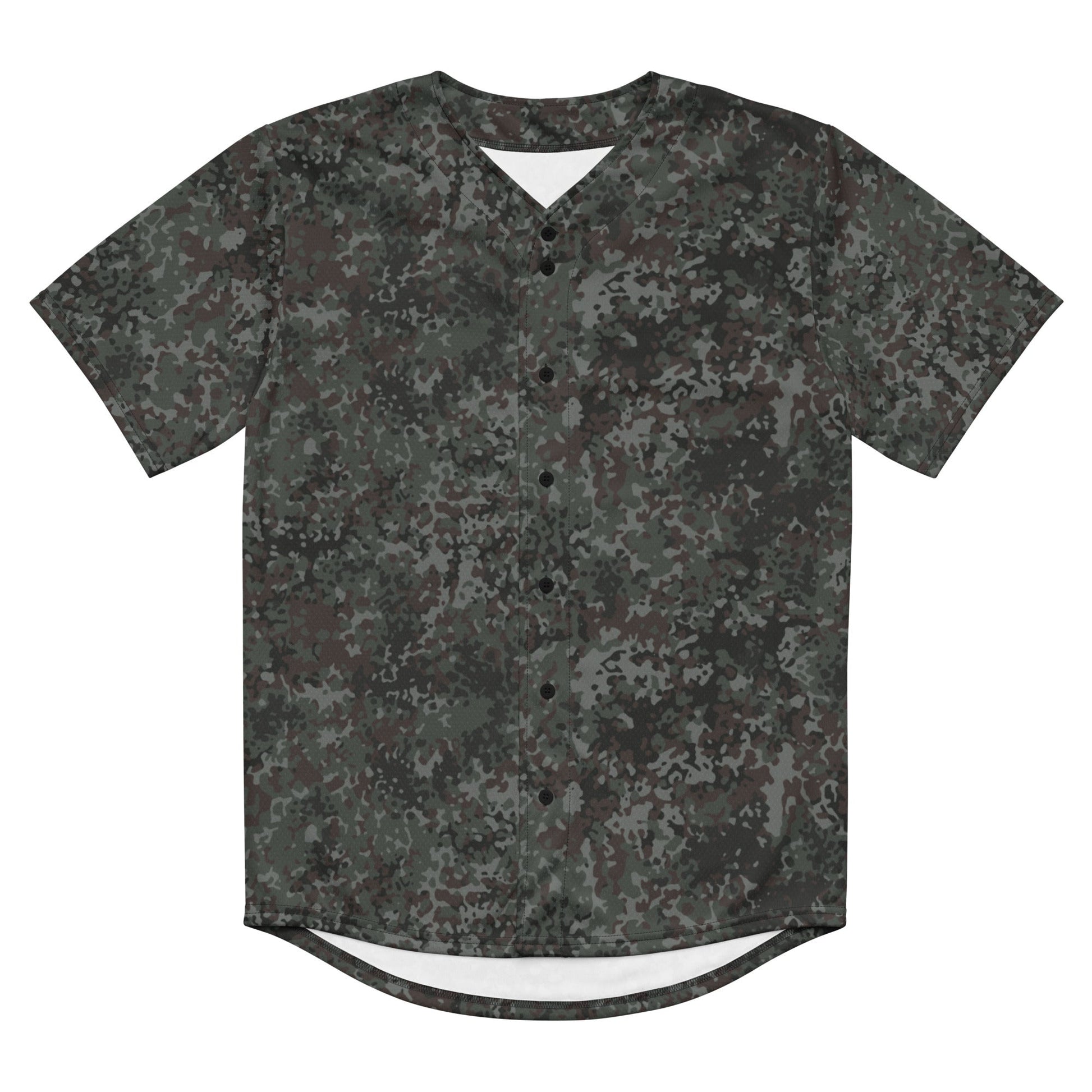 German Flecktarn Night Ops CAMO Unisex Baseball Jersey