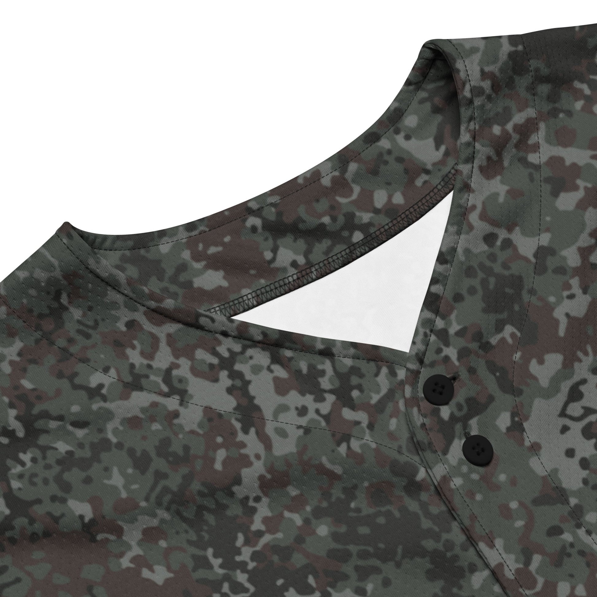 German Flecktarn Night Ops CAMO Unisex Baseball Jersey