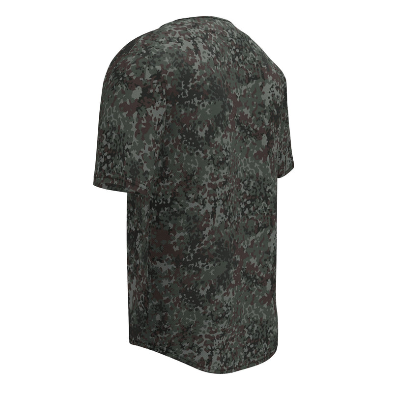 Flecktarn Bundeswehr Night Ops CAMO Unisex Baseball Jersey