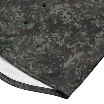 German Flecktarn Night Ops CAMO Unisex Baseball Jersey