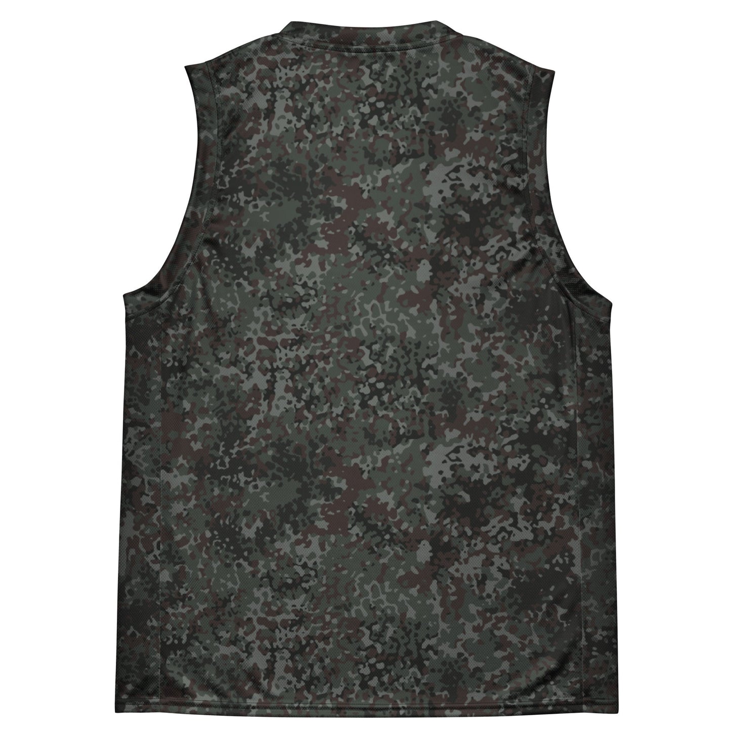German Flecktarn Night Ops CAMO Unisex Basketball Jersey