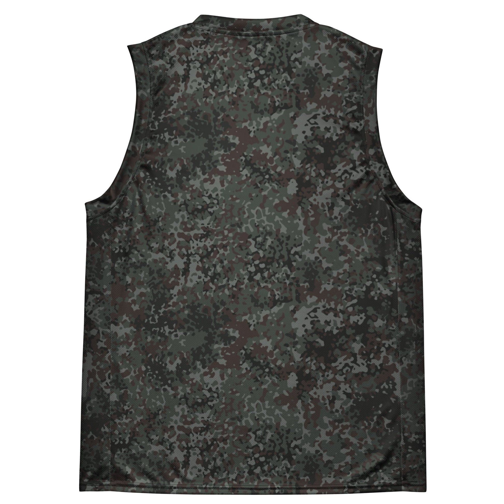 German Flecktarn Night Ops CAMO Unisex Basketball Jersey