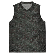 Flecktarn Bundeswehr Night Ops CAMO Unisex Basketball Jersey