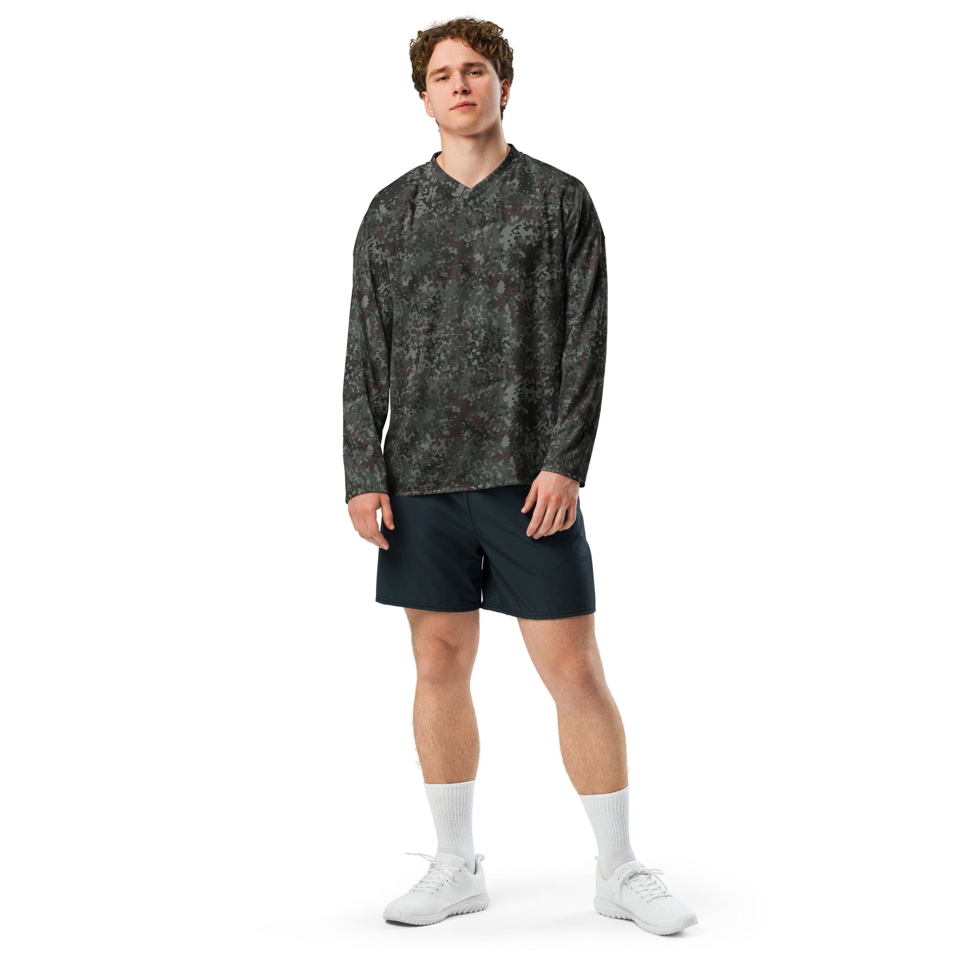 German Flecktarn Night Ops CAMO Unisex Hockey Fan Jersey